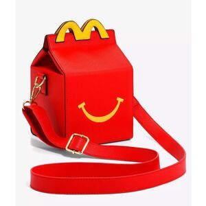 SEALED HTF Loungefly McDonald's Happy Meal Box Crossbody Bag BoxLunch Exclusive